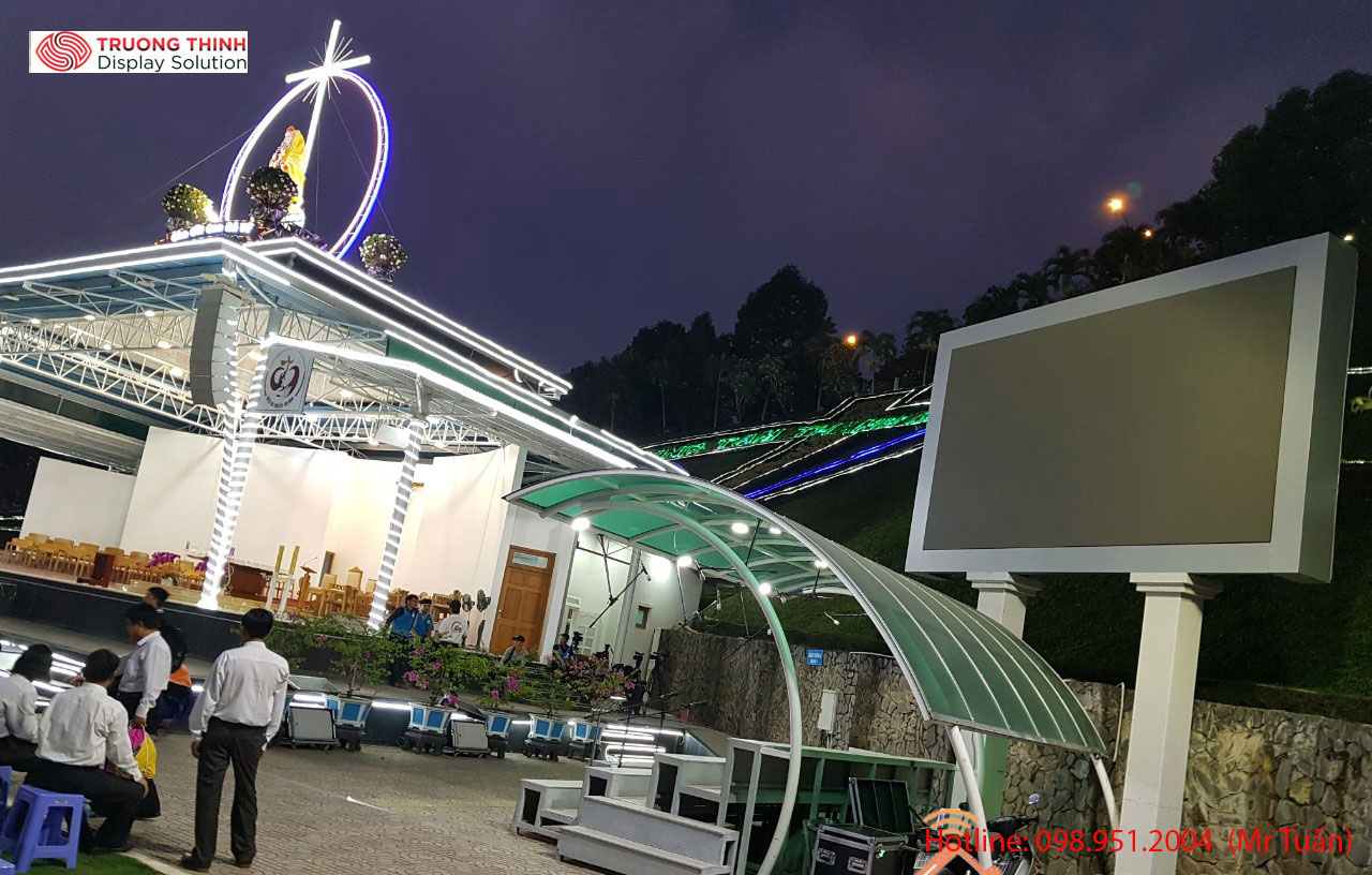 Thị trường màn hình led sân khấu P8 200 inch ngoài trời phát triển nhanh chóng tại Huế