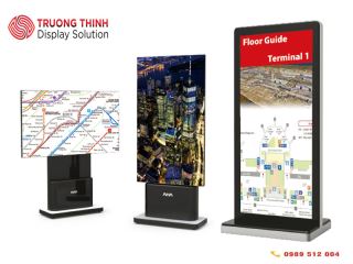 Màn hình quảng cáo chân đứng AHA 98 inch model ADID-9850