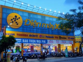 giai phap man hinh quang cao hien thi thong tin hang hoa  tai sieu thi dien may xanh so 434 nguyen oanh