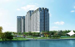 gia ban man hinh led ngoai troi kho lon p10 100 inch ledp10u100 tai chung cu dai an   saigon riverside