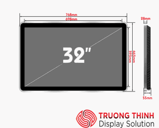 Màn hình quảng cáo SAMSUNG treo tường LCD 32 inch